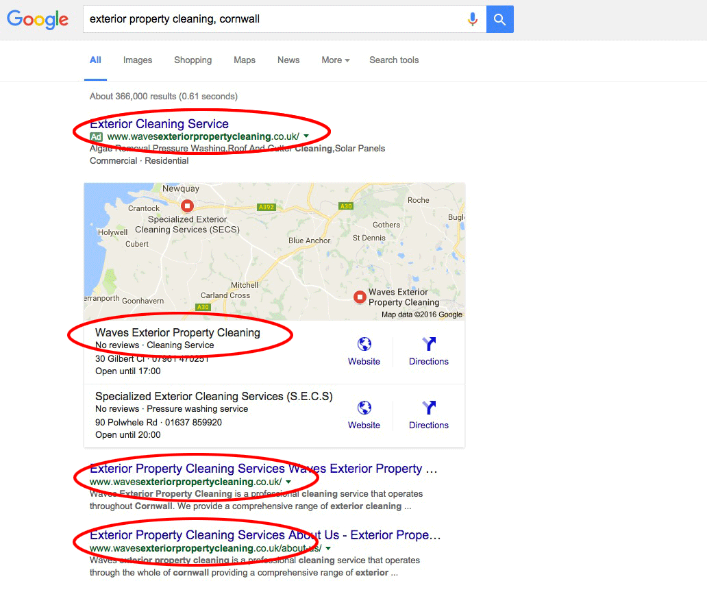 google-search-results-page