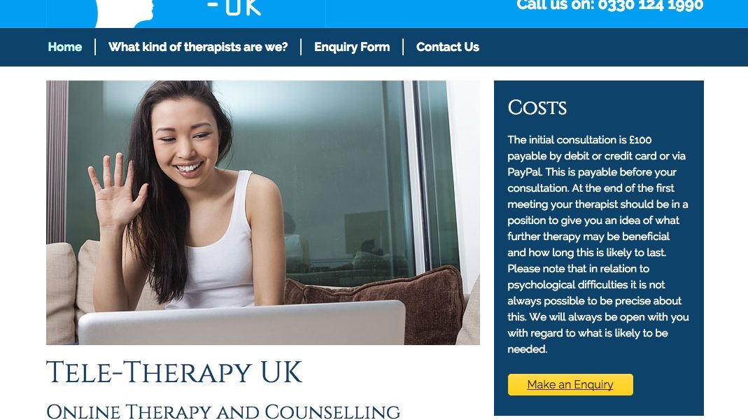 Tele-therapy UK