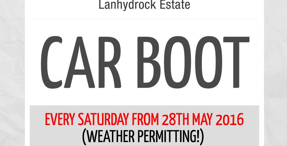 Lanhydrock Car Boot Sales