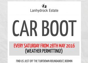 Lanhydrock Car Boot Sales