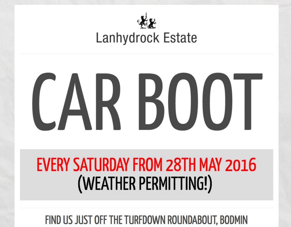 Lanhydrock Car Boot Sales